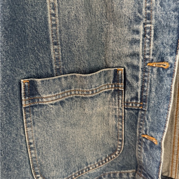 Doen denim jacket size L NWOT - Picture 7 of 14